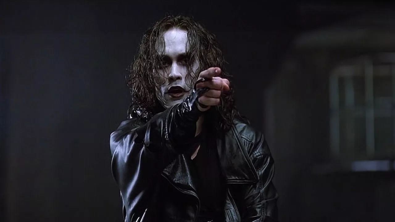Brandon Lee como El Cuervo, peliculas malditas