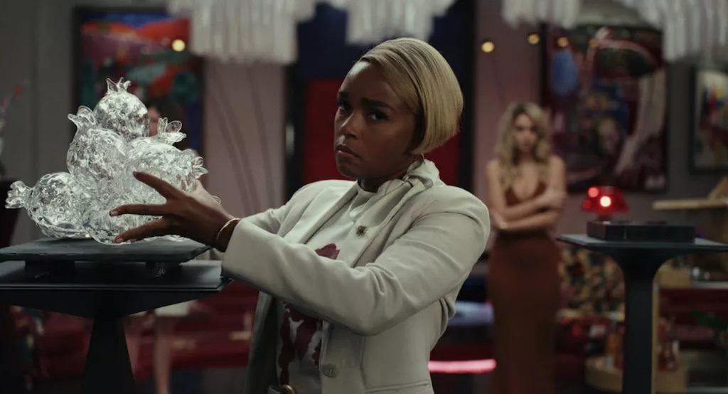 Janelle Monáe en Puñales por la espalda: El misterio de Glass Onion