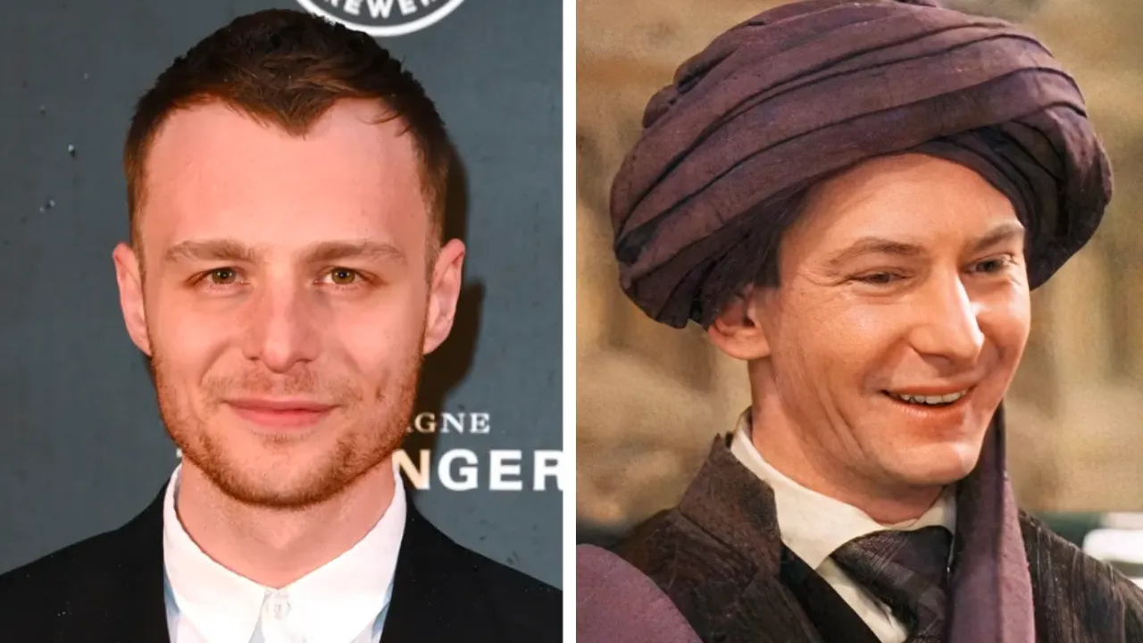 Luke Thallon es Quirinus Quirrell
