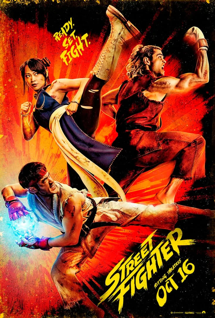 Street Fighter Poster Estreno Chile