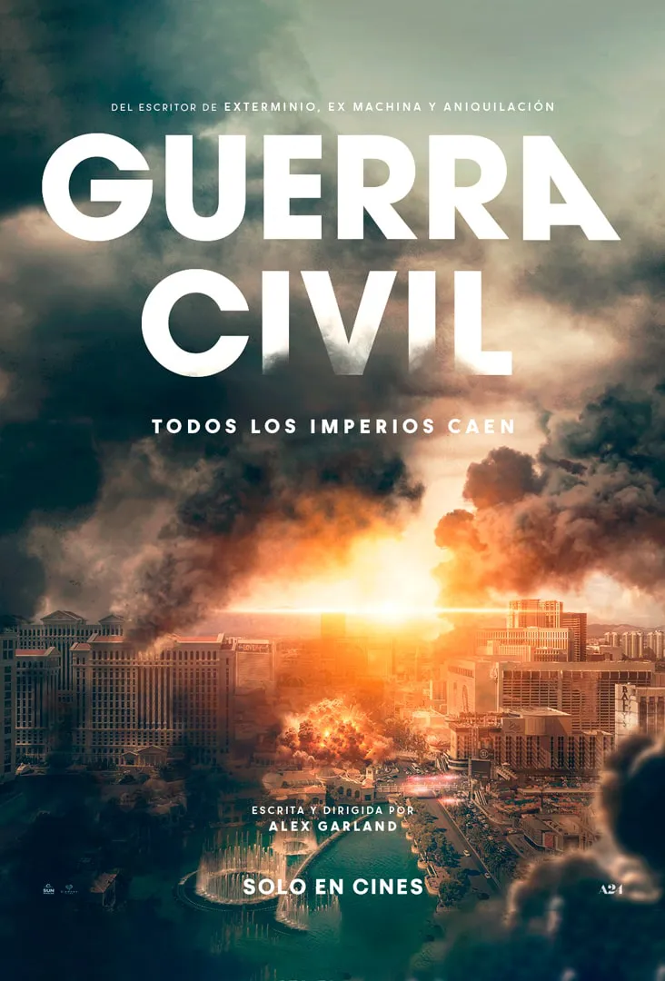 Póster Guerra Civil estreno Chile