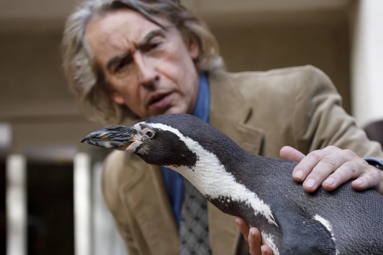 Steve Coogan en Lecciones de un pinguino