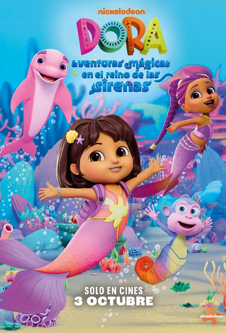 Dora Aventuras Mágicas Póster Estreno Chile
