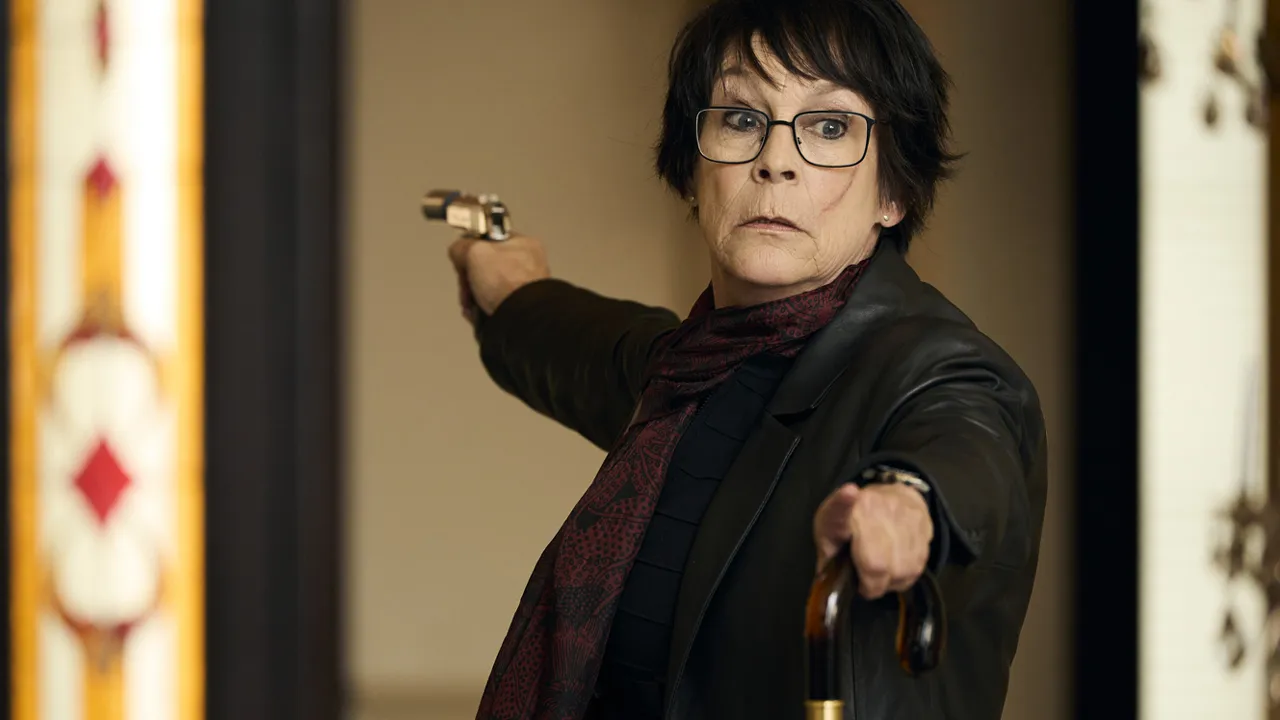 Jamie Lee Curtis en Dulce Estafa de Prime Video