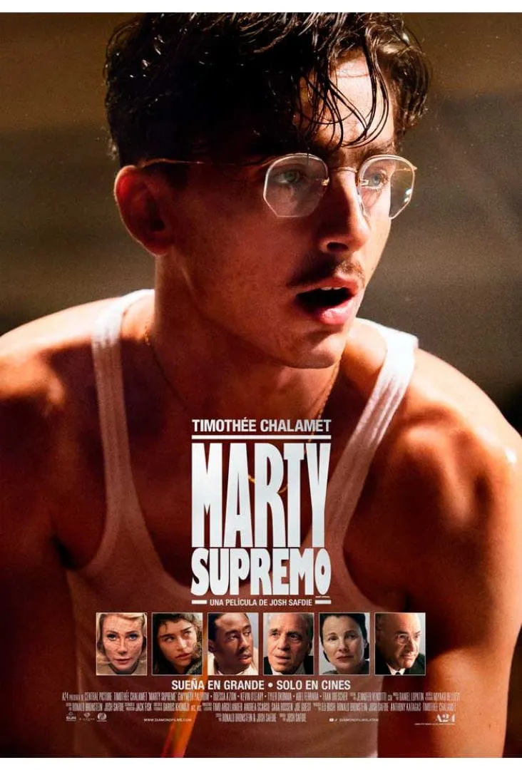 Marty Supremo Póster Estreno