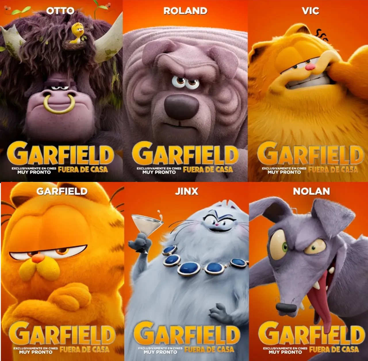 Garfield: Fuera de casa estreno