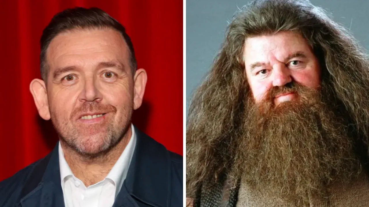 Nick Frost es Rubeus Hagrid