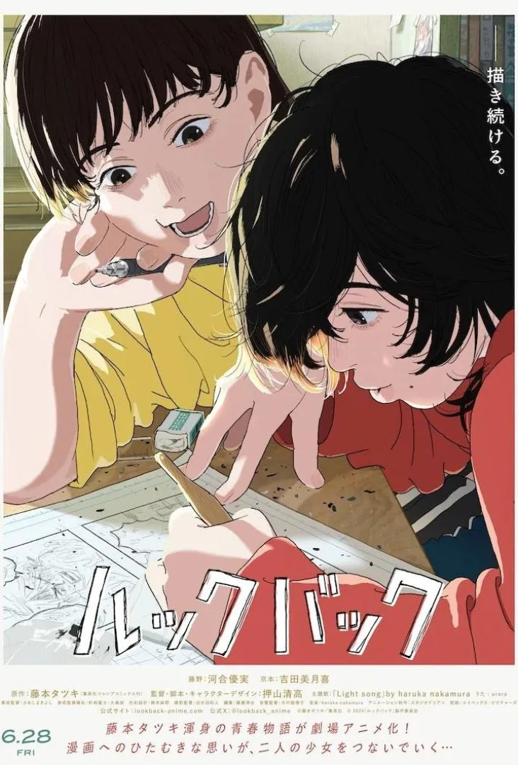 Look Back Póster Estreno