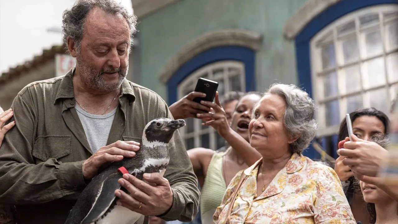 Mi amigo el pinguino Crítica Jean Reno y Adriana Barraza