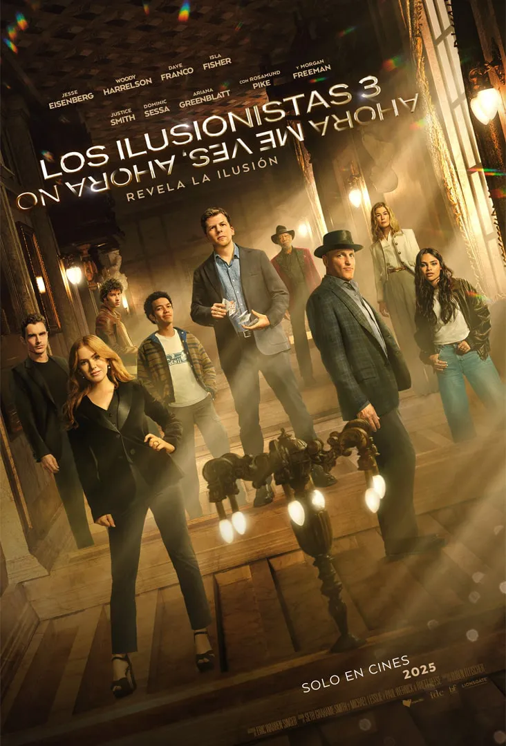 Los Ilusionistas 3 Poster Estreno