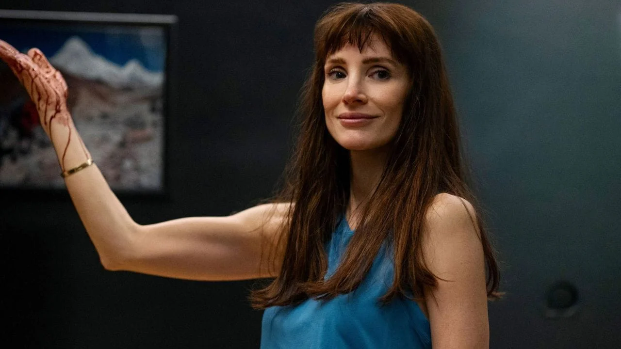 Captura de Jessica de Chastain en Madre Siniestra
