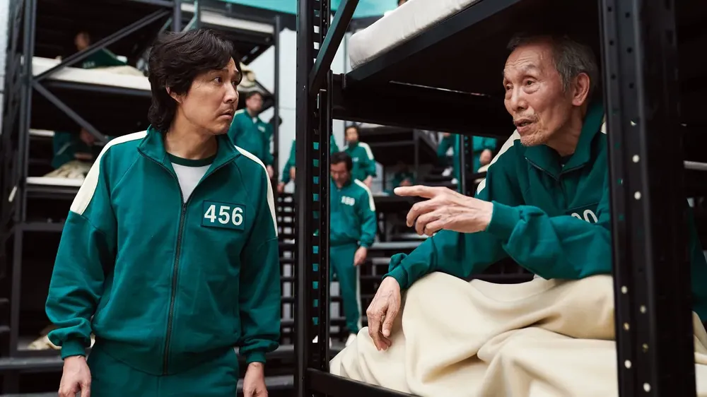 Lee Jung-jae y Oh Young-soo en El Juego del Calamar de Netflix