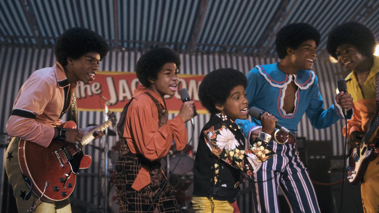 Los Jackson 5 en la película Michael