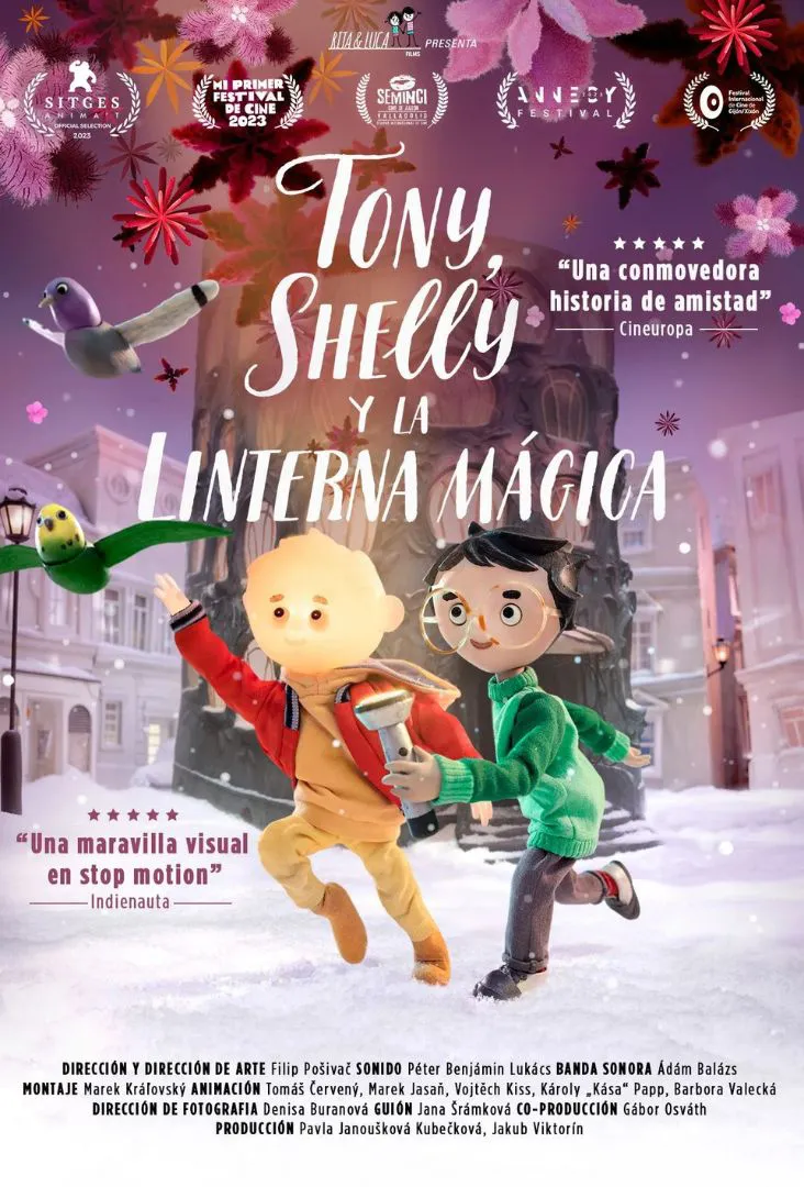 Tony, Shelly y la Linterna Mágica Póster Estrenos