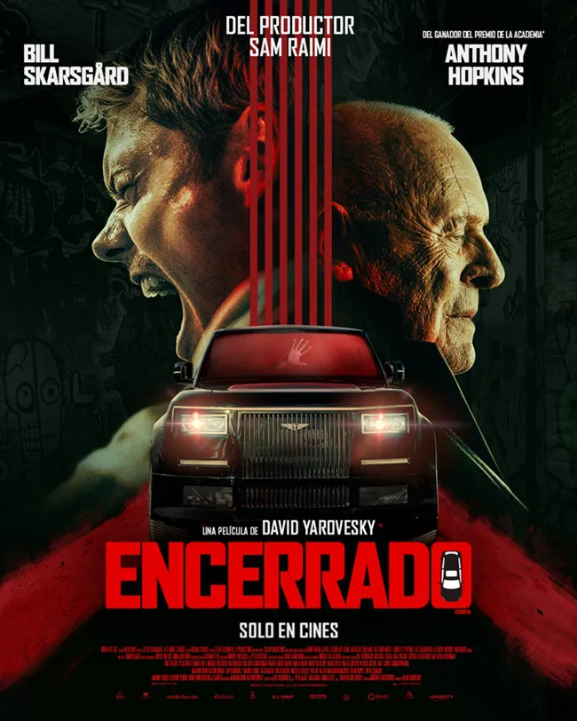 Encerrado la nueva película de Anthony Hopkins y Bill Skarsgård