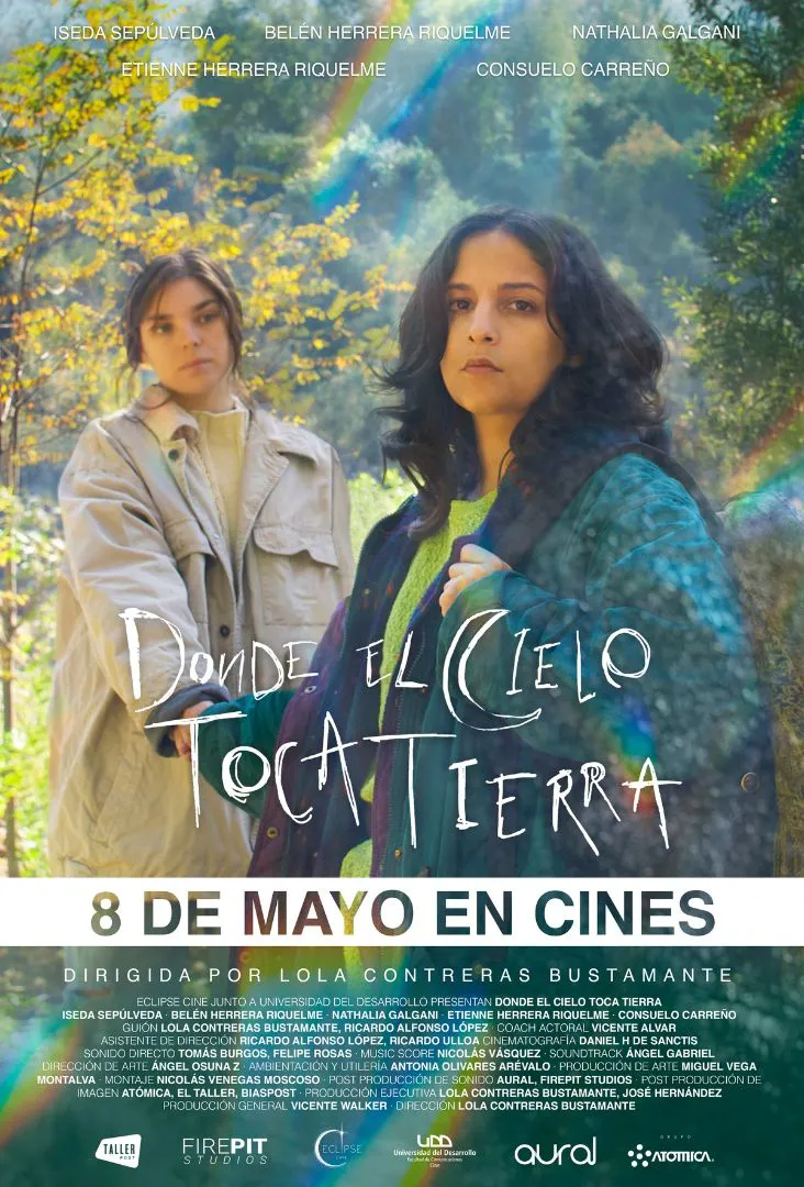 Donde el cielo toca tierra Póster Estreno