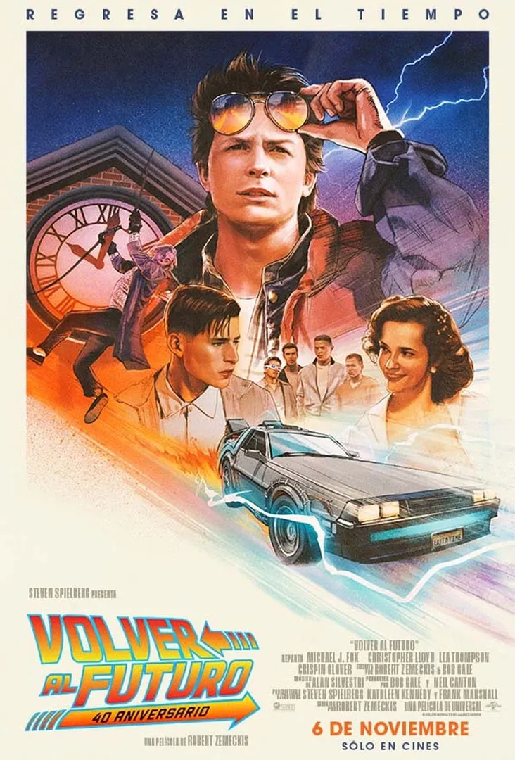Volver al Futuro Poster Estreno