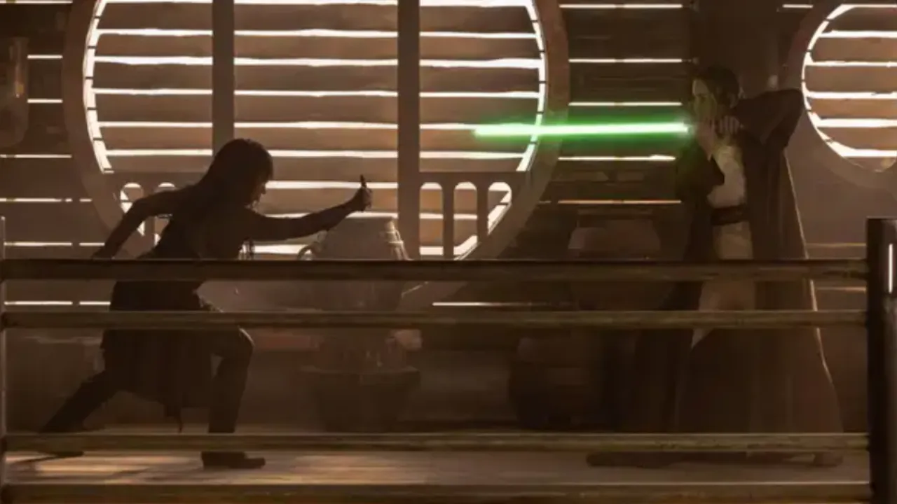 Entrenamiento elenco The colyte Entrenamiento del elenco de The Acolyte Star Wars