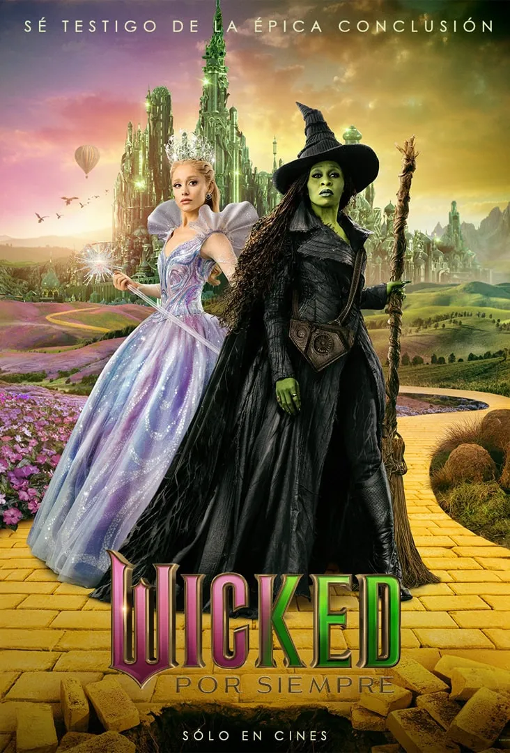 Wicked Por Siempre Poster Estreno