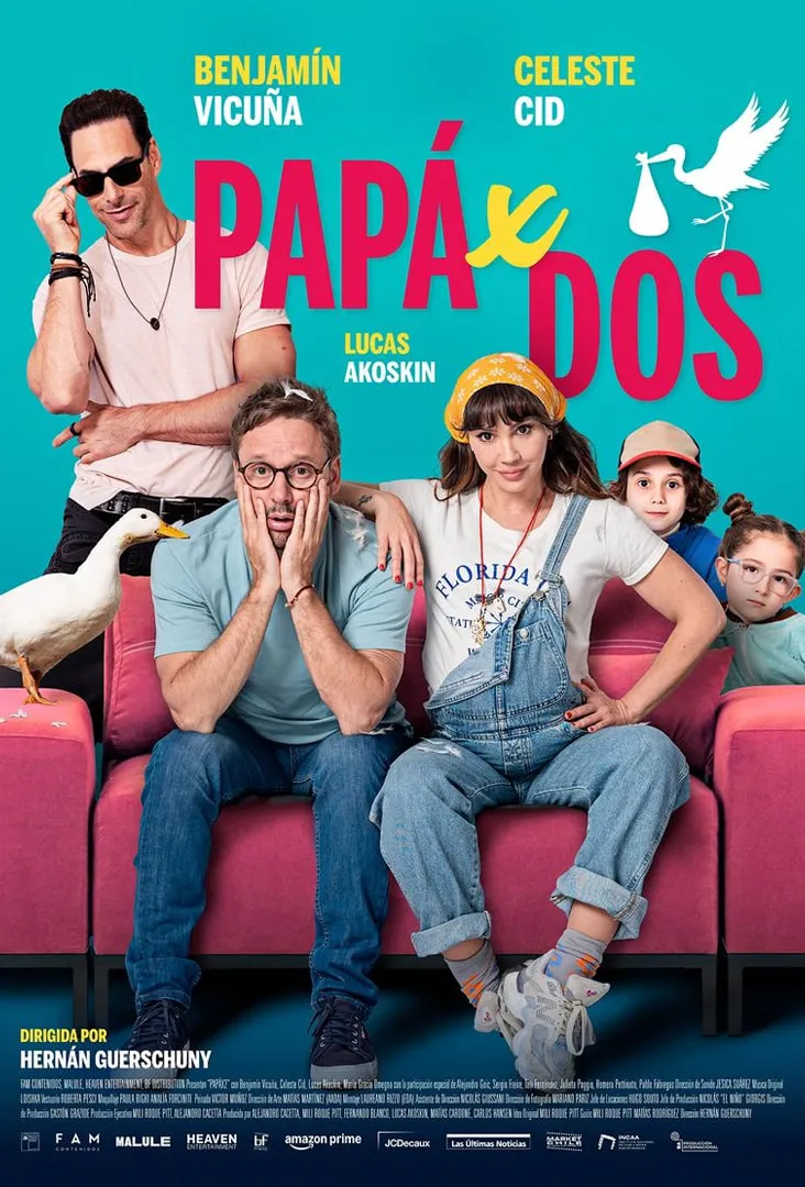Papá x Dos Póster Estreno