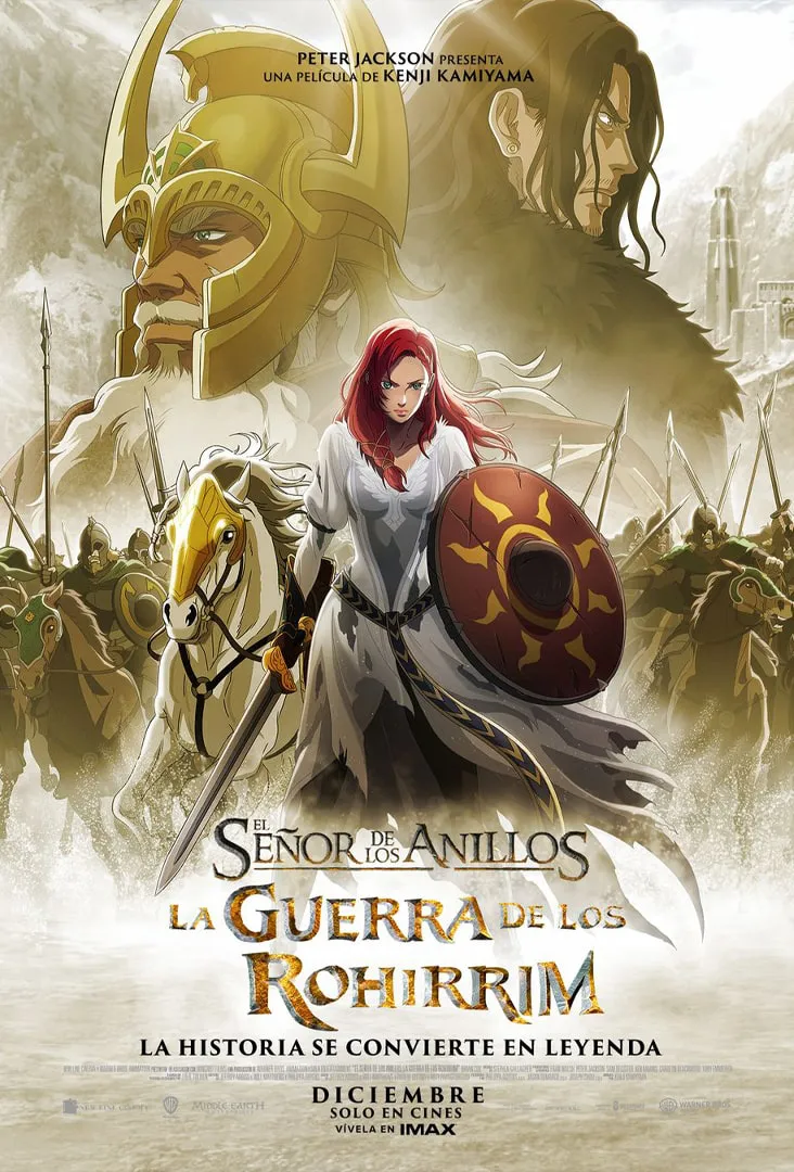 El Señor de los Anillos La Guerra de los Rohirrim Póster Estreno