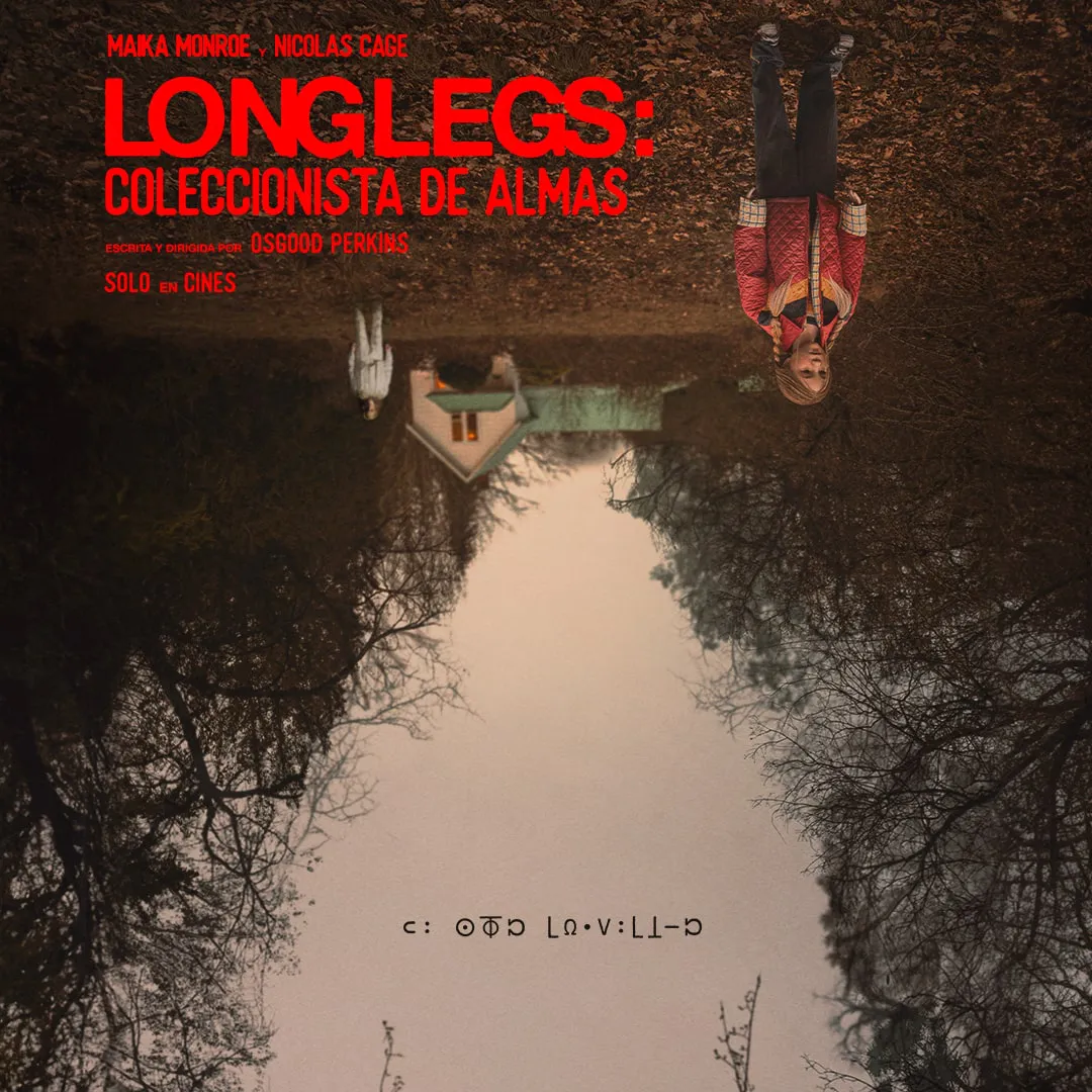 Afiche oficial de Longlegs: coleccionista de almas | Distribuido por Diamond Films