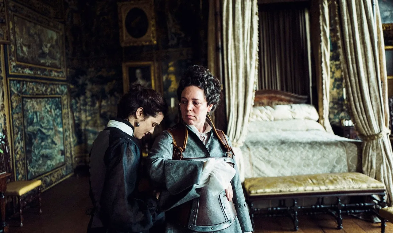 Olivia Colman y Rachel Weisz en La Favorita de  Yorgos Lanthimos