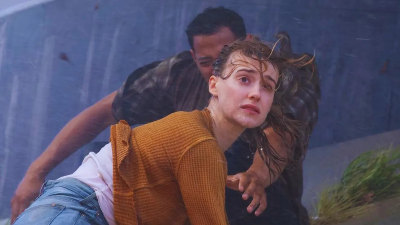 Tornados película Glen Powell y Daisy Edgar-Jones Tornados película Glen Powell y Daisy Edgar-Jones