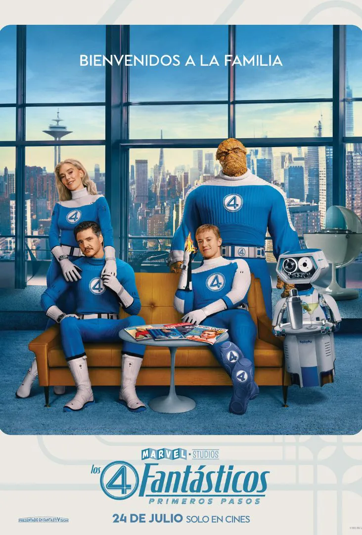 Los 4 fantásticos Póster Estreno