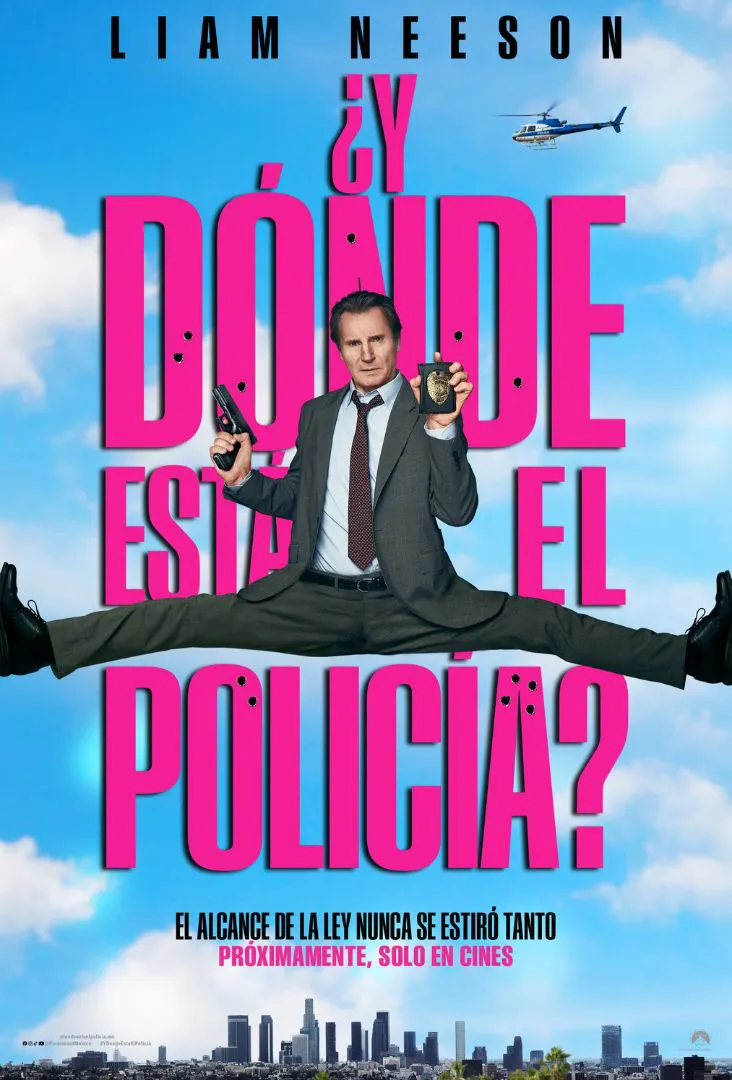 ¿Y dónde está el policía Póster Estreno