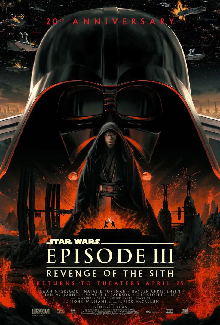 Star Wars Episode III Póster Estreno