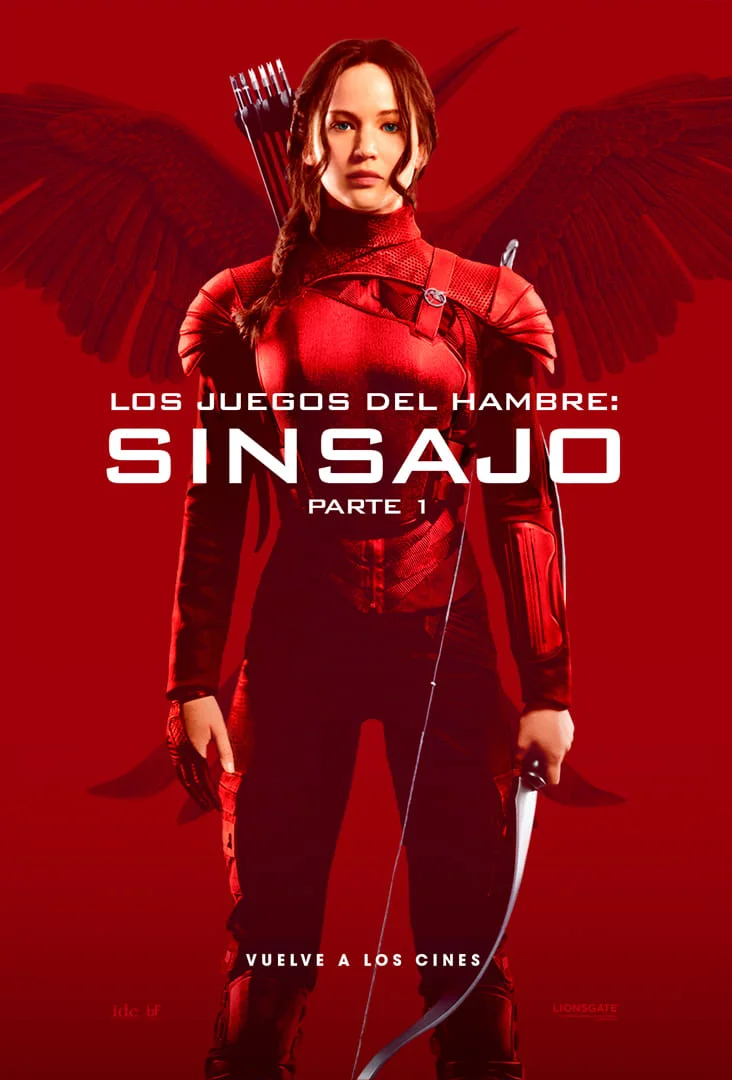Los Juegos del Hambre Sinsajo Parte 1 Poster Estreno Chile