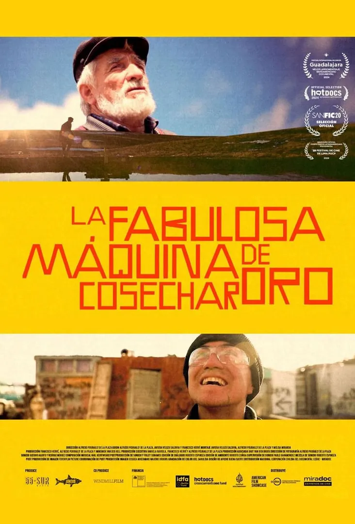 La Fabulosa Máquina de Cosechar Oro Póster Estreno
