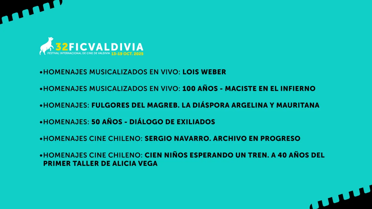 Anuncio de Programación 32° FICValdivia Anuncio de Programación 32° FICValdivia