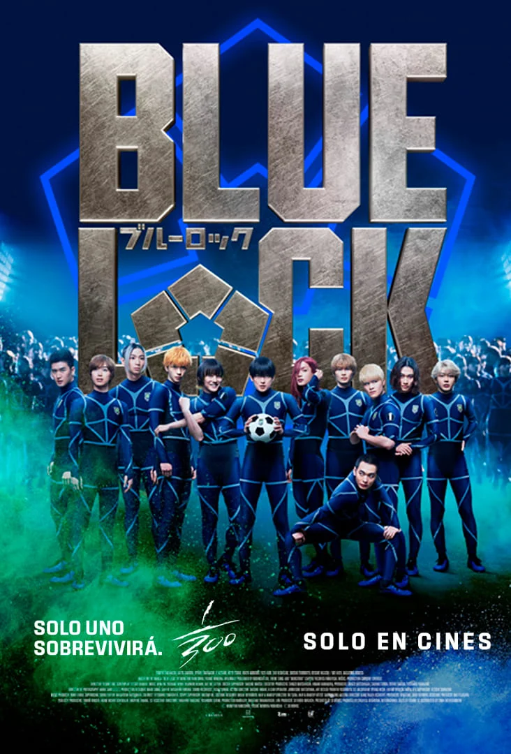 Blue Lock Poster Estreno Chile