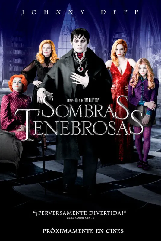 TIM BURTON REGRESA A LA PANTALLA GRANDE CON EL REESTRENO DE SOMBRAS TENEBROSAS