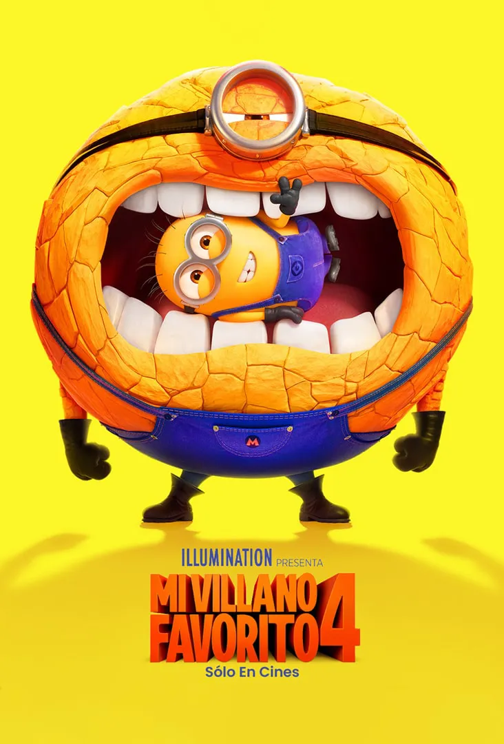Mi Villano Favorito 4 Póster Estreno