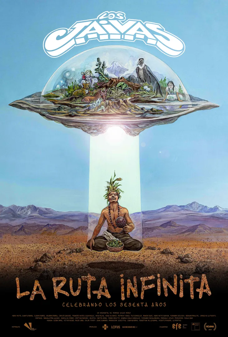 La Ruta Infinita Los Jaivas Póster Estreno