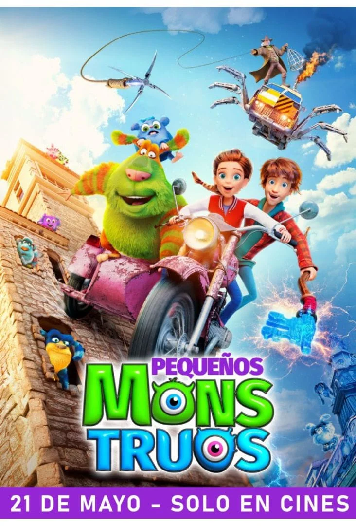 Pequeños monstruos Póster Estreno