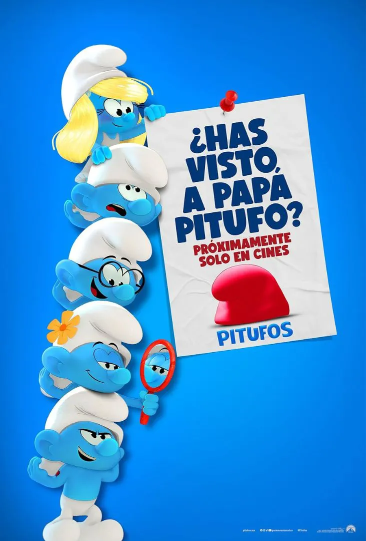 Pitufos Póster Estreno