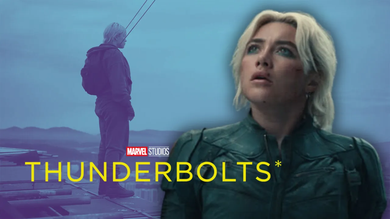 Florence Pugh y su arriesgada acrobacia en Thunderbolts*