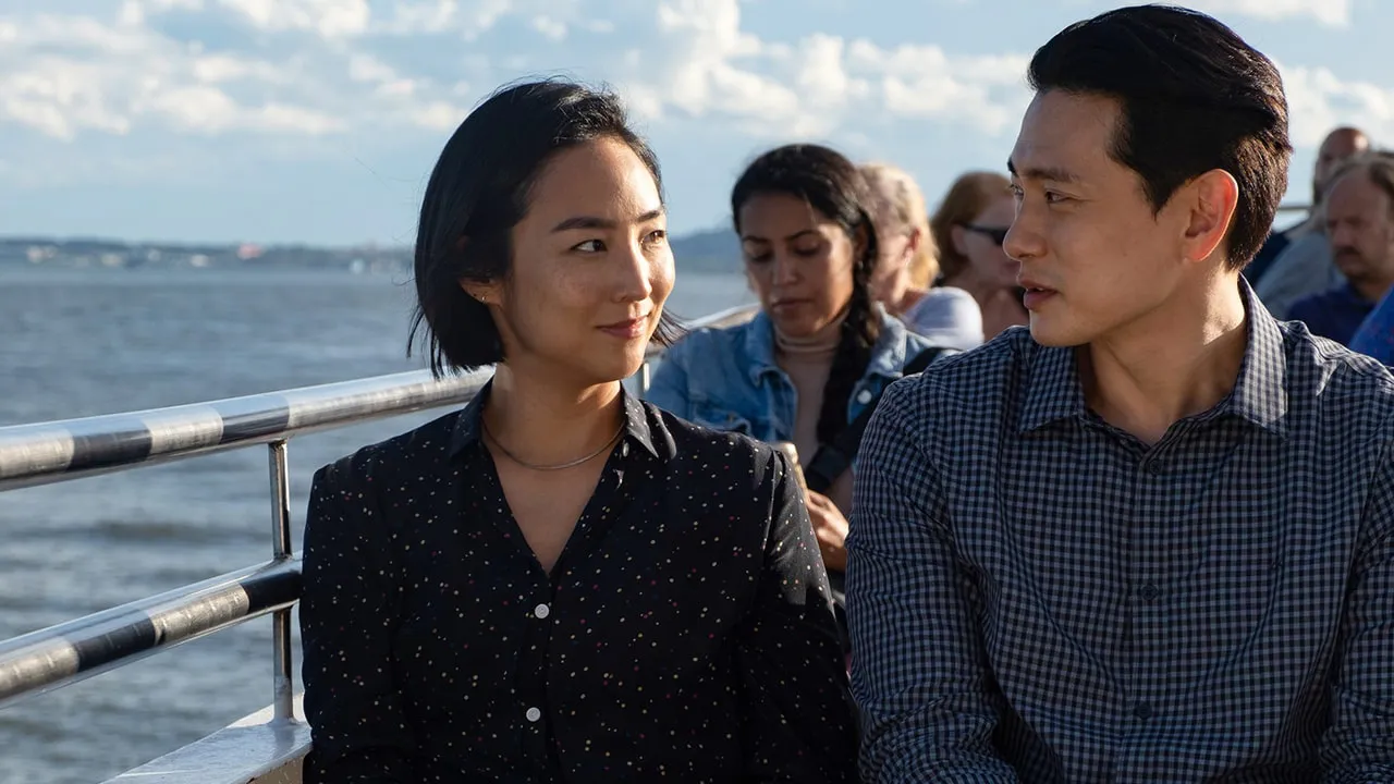 Reseña de Vidas Pasadas, Greta Lee y Hae Sung