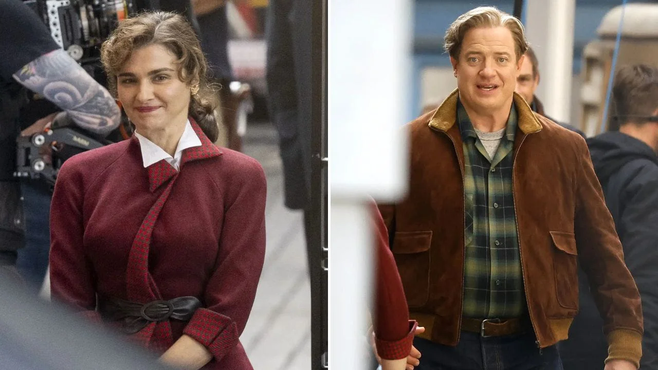 Captura de Rachel Weisz en el rodaje de The Mummy_ Book of the Dead