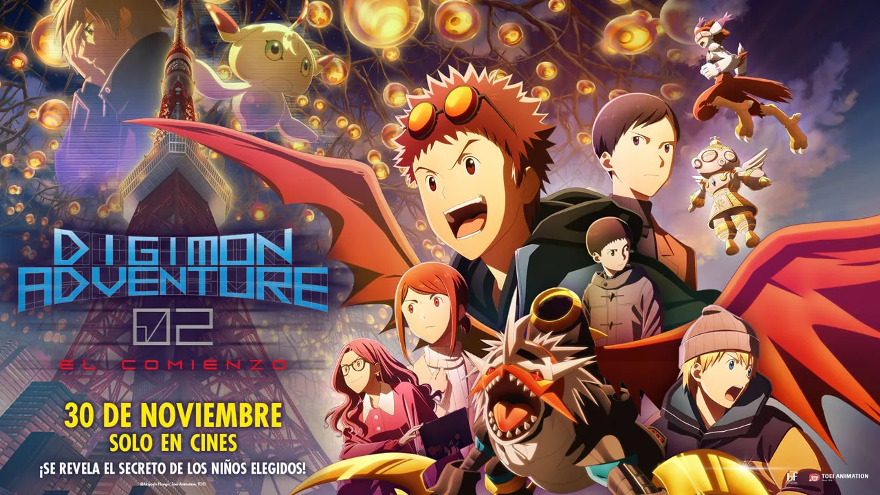 Digimon Adventure 02 El Comienzo estreno trailer