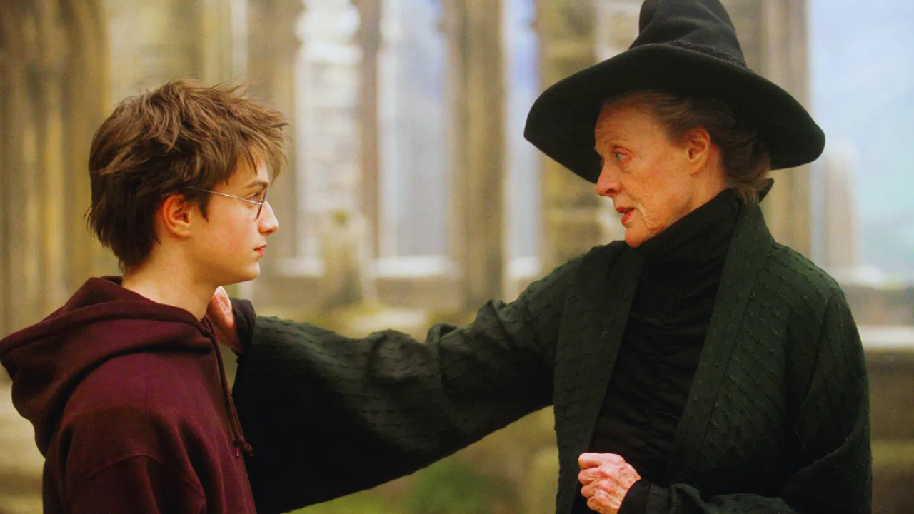 Daniel Radcliffe y Maggie Smith Daniel Radcliffe y Maggie Smith