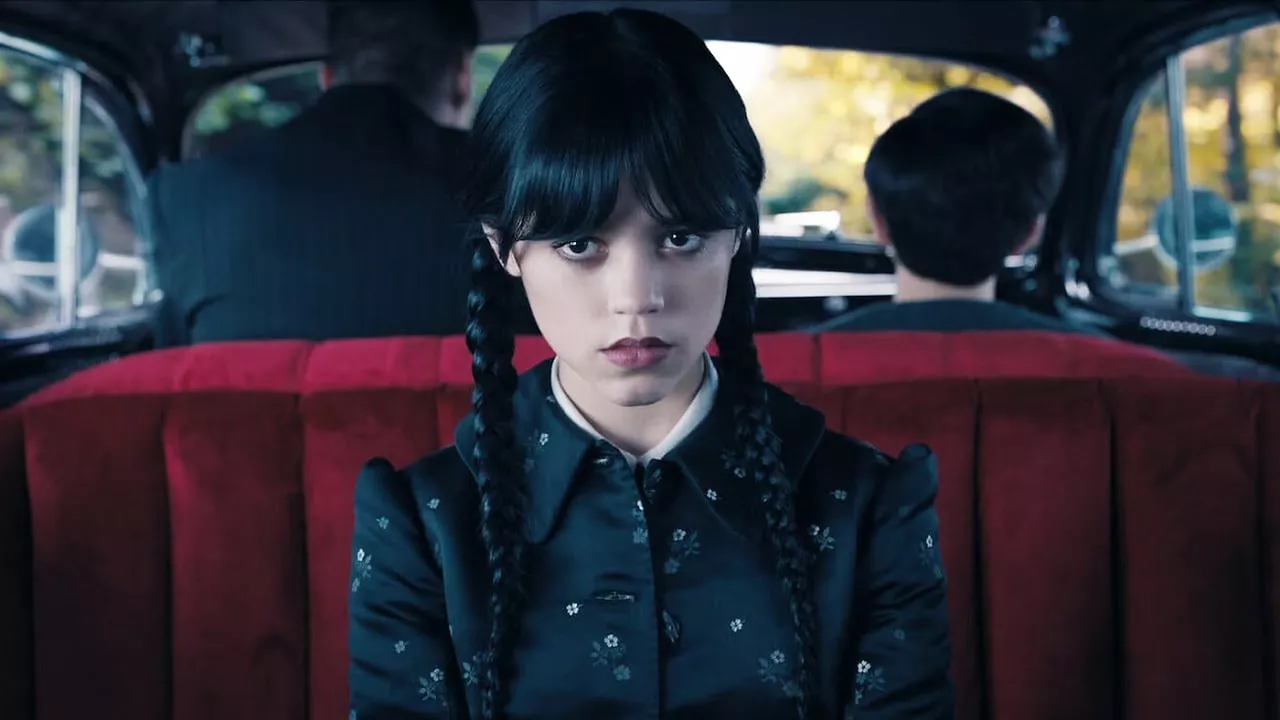 Jenna Ortega en Beetlejuice 2