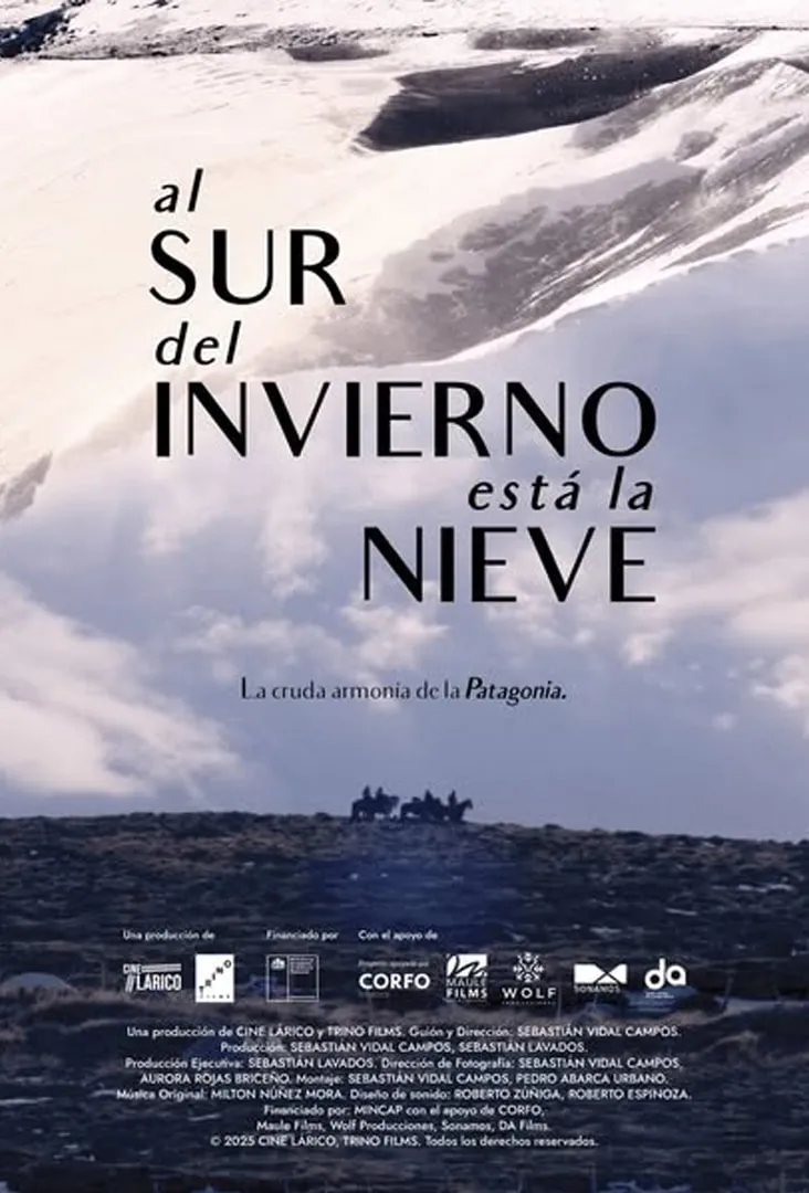 Al Sur del Invierno está la Nieve Poster Estreno