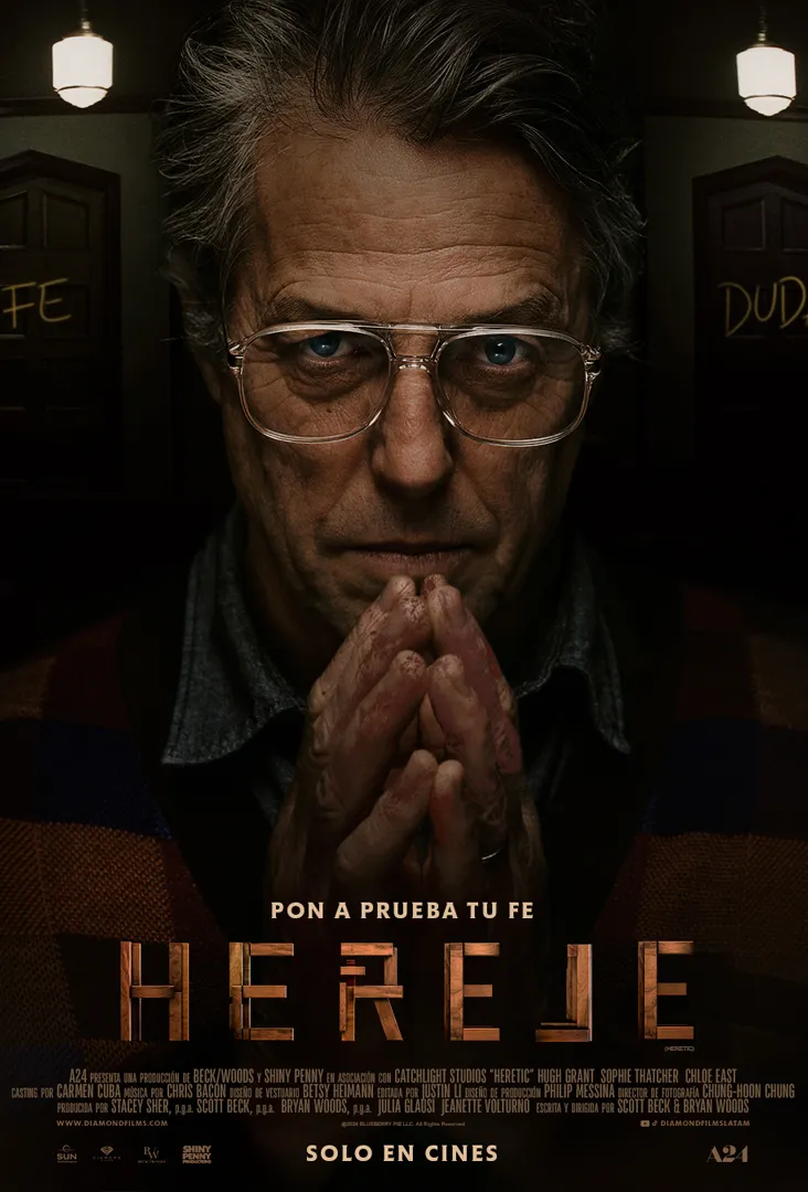 Hereje Póster Estreno
