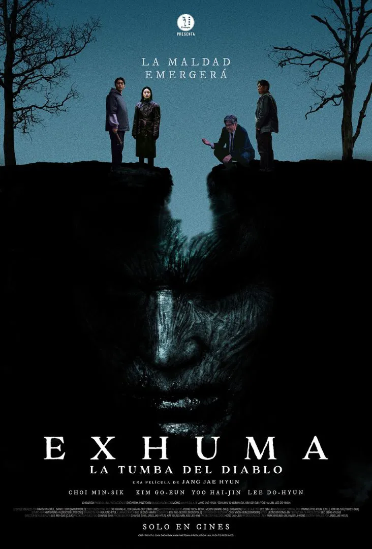 Exhuma La Tumba Del Diablo Póster Estreno
