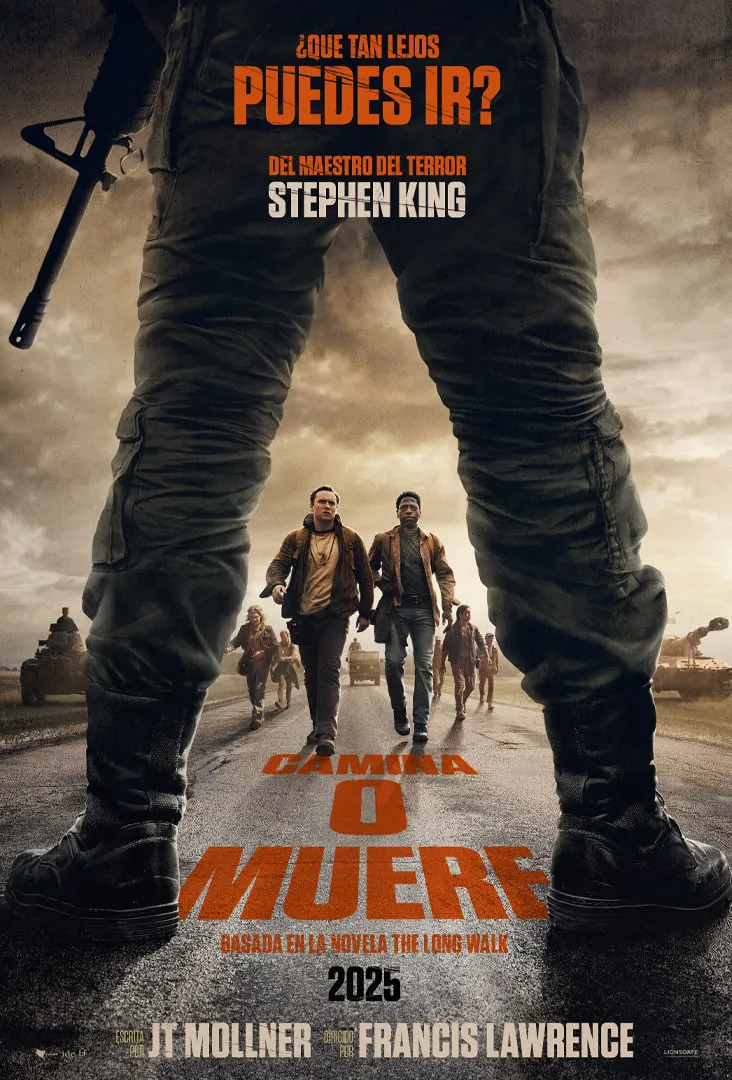 Camina o Muere Poster Estreno Chile